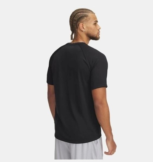 UA M TECH PRINT FILL SS Siyah Erkek T-Shirt 1390208-001