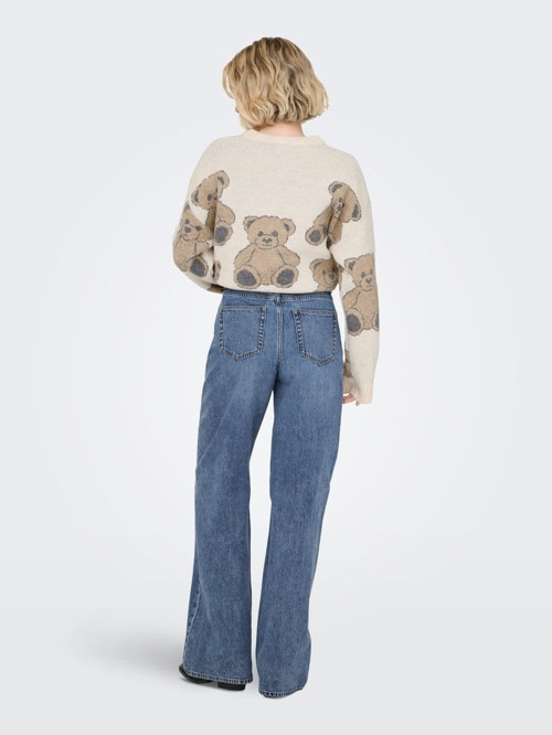 ONLHOPE MW WIDEUNEVEN CLOSURE DNM PIM Mavi Kadın Kot Pantolon 15366323