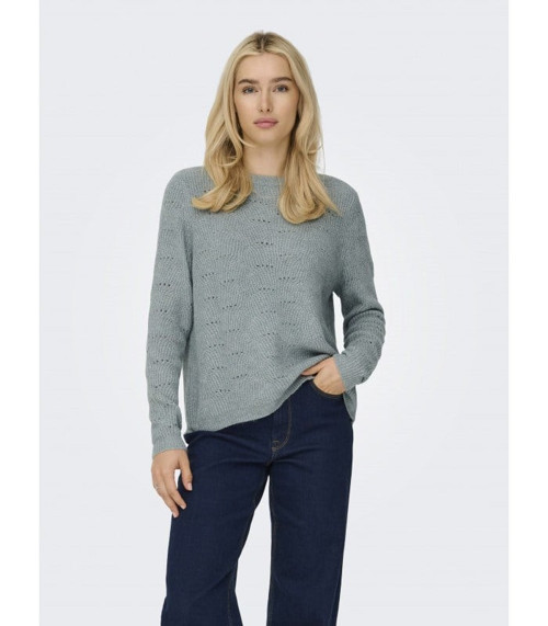 ONLLOLLI L/S PULLOVER KNT NOOS Turkuaz Kadın Kazak 15234745
