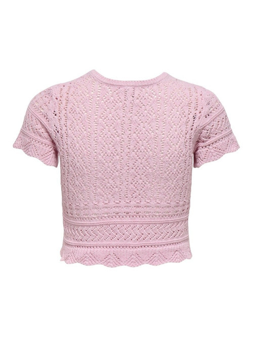 ONLELKE LIFE SS PEARL CARDIGAN CC KNT Pembe Kadın Hırka 15363050