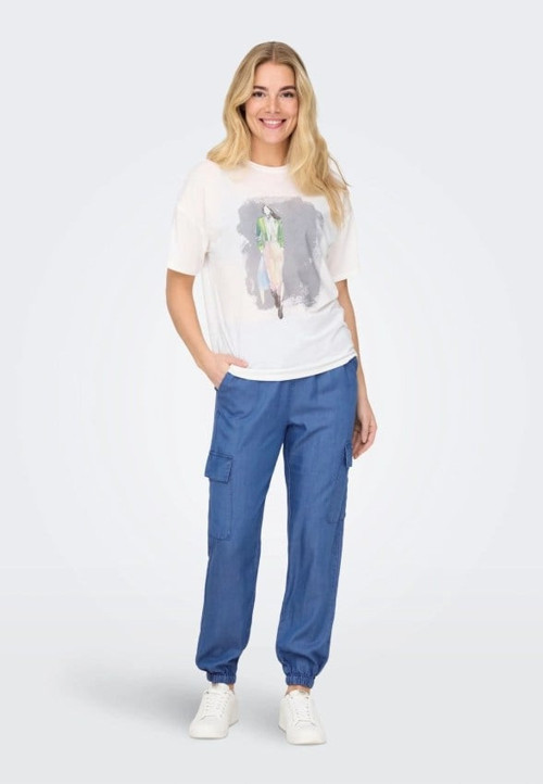 ONLHENNI LIFE HW RETRO FLARED DNM EPP Denim Kadın Pantolon 15339690