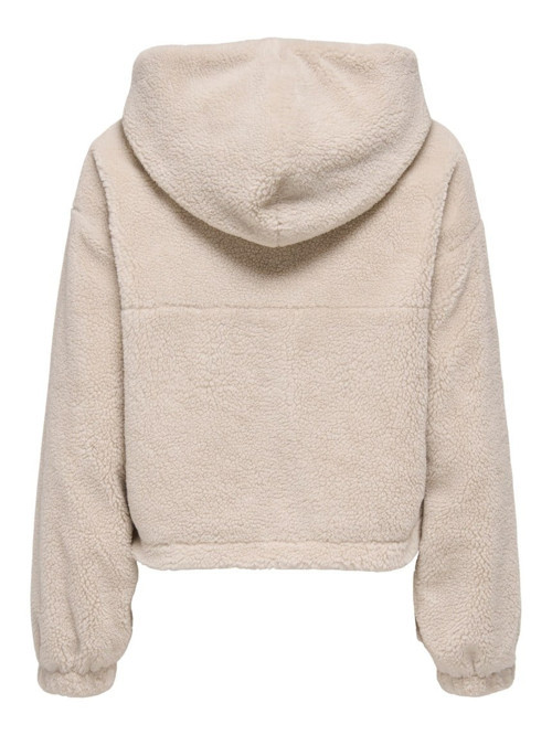 ONLSIENA TEDDY ANORAK LIFE CC OTW Bej Kadın Mont 15348632