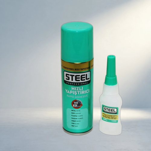 Hızlı Yapıştırıcı 100ML ve 8GR Seti Pratik Kullanım İçin Uygun