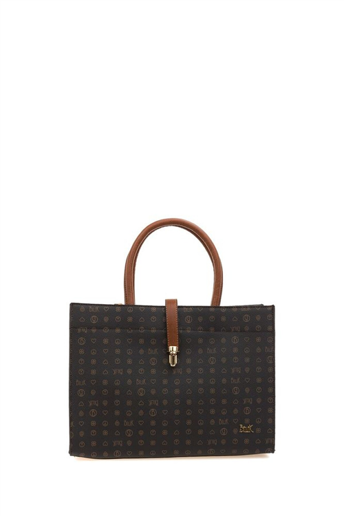 Monogram Kadın Omuz Çantası SYM 517-MN