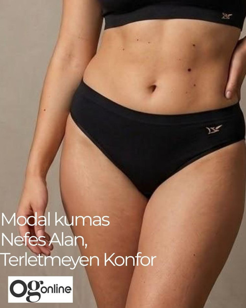 modal kumaş kadın külot bikini model