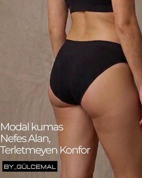 modal kumaş kadın külot bikini model