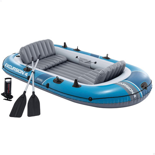 Intex Excursion 4 Tekne Seti 66324Np (Şişirilmiş: 315 X 165 X 43 Cm)