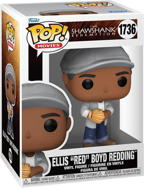 Pop! Filmler: Sr - Ellis Boyd 'Red' Redding 'Redding' Boyd Redding - Shawshank Redemption - Ko