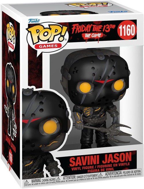 Pop! Games: F13Th - Savini Jason Voorhees - Jason Universe - Koleksiyon Vinil Figür - Hediye F