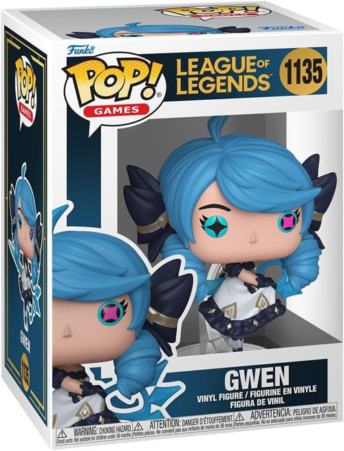Pop! Games: League Of Legends - Gwen - Vinil Koleksiyon Figürü - Hediye Fikri - Resmi Ticari Ü