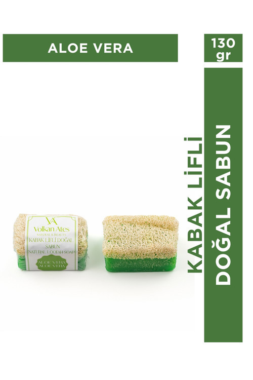 Aloe Vera Kabak Lifli Doğal Sabun 130 gr