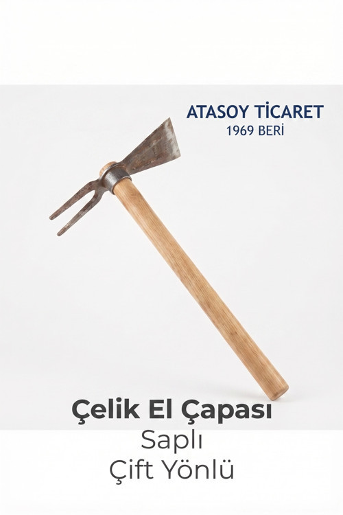 Çelik El Çapası Saplı