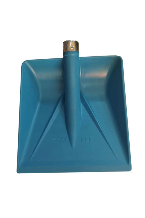 Plastik Faryap Kar Küreme Küreği Ahır Gübre Hayvan Pisliği Temizleme Mavi 33x38 cm Kürek