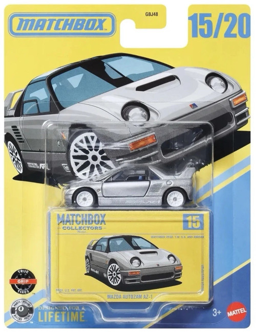 Mazda Autozam AZ-1 Collectors 15/20 Gümüş Metal Diecast Araç