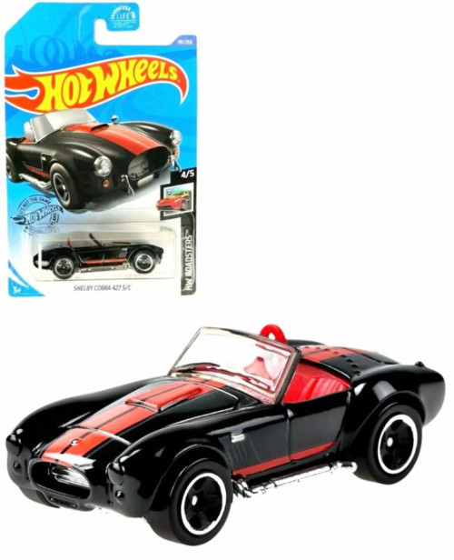 Shelby Cobra 427 S/c - Uzun Kart - Siyah - Hw Roadsters 4/5 - GHC75 - 2020