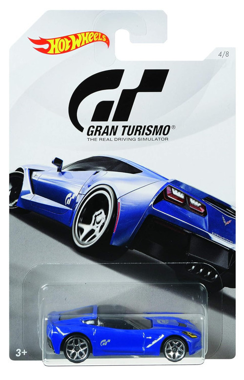 Gran Turismo 2014 Corvette Stingray - Mavi - 4/8 - FKF30 - 2018