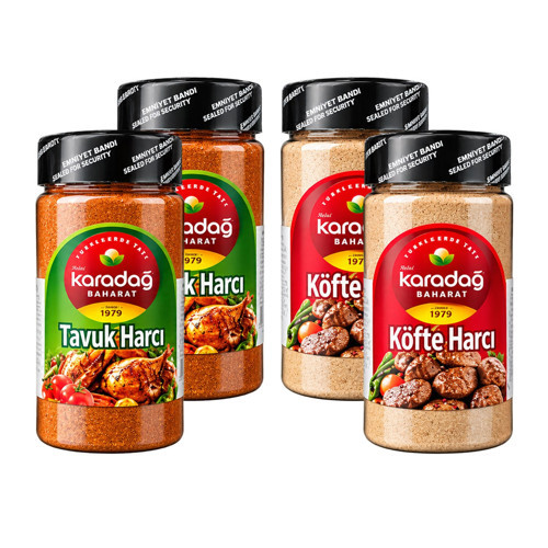 Baharat Tavuk ve Köfte Harcı 4 lü Set