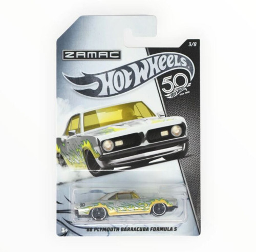 '68 Plymouth Barracuda Formula S - 50.yıl Zamac Serisi 3/8 - FRN26 - 2018