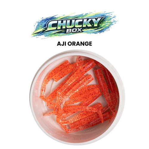Chucky Box Sızdırmaz Kutulu LRF Silikonu Renk: AJI ORANGE