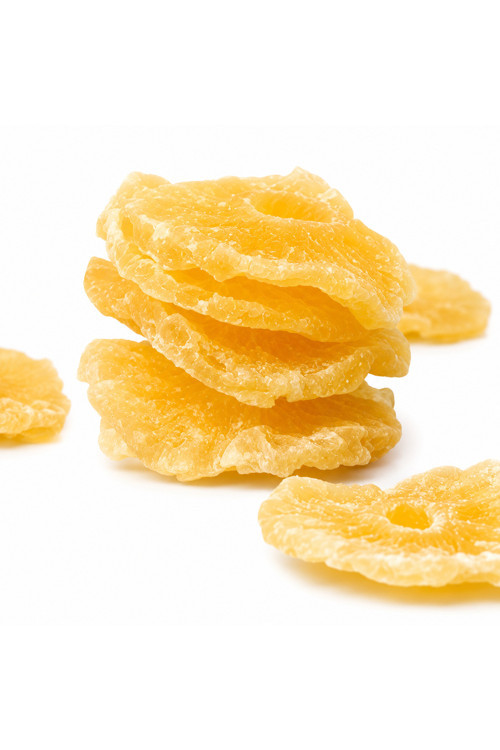 Şekerli Ananas Kurusu 500 Gr | Tatlı Aromalı Premium Kurutulmuş Ananas Atıştırmalık