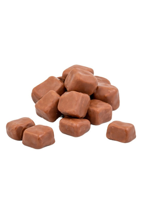 Sütlü Çikolata Kaplı Lokum 250 Gr Sütlü Çikolatalı Yumuşak Lokum Premium Tatlı