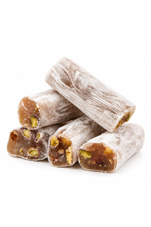 Sade Fitil Lokum 250 Gr Klasik Uzun Lokum Yumuşak Dokulu Geleneksel Tatlı Premium