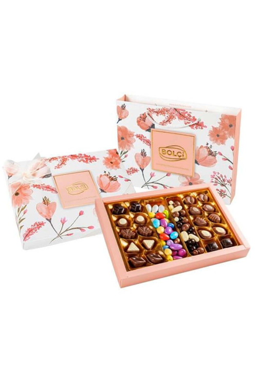 Flower Kutu Hediye Spesiyal Çikolata 500G