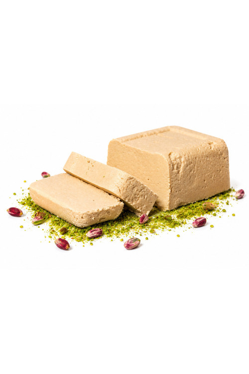 Sade Tahin Helvası 500 Gr, Geleneksel Tahin Helvası, Kahvaltılık Premium Helva