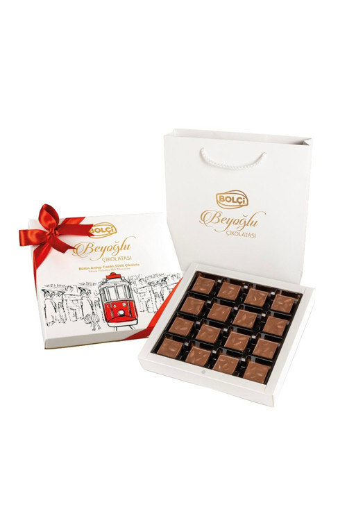 Sütlü Fıstıklı Beyoğlu Çikolatası 240G