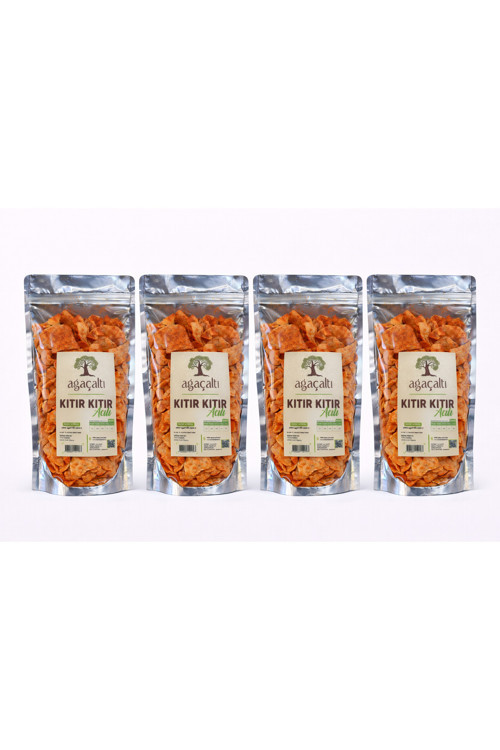 4’Lü Kıtır Kıtır Acılı Tarhana 150 Gr X 4 | Çıtır Maraş Tarhanası Aile Boyu Avantaj Paket