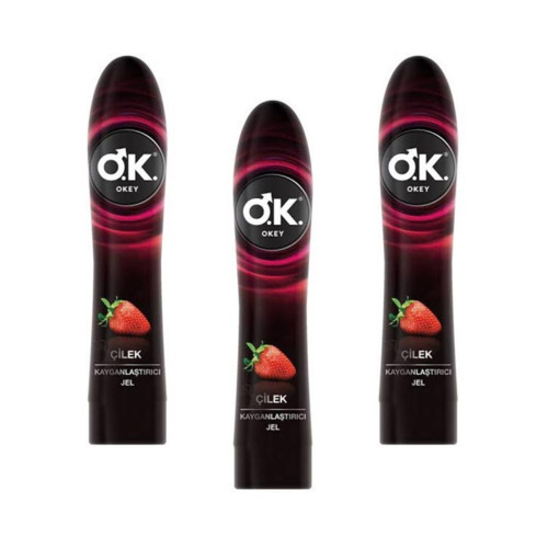 Kayganlaştırıcı Jel Çilek 100ml x3