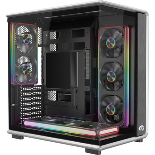 Vhagar Siyah ARGB Tempered Glass USB 3.0 ATX Mid Tower Kasa