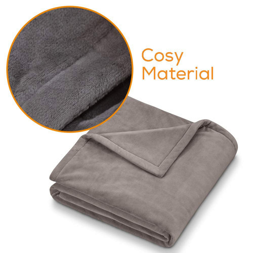 Hd 150 XXL Cosy Taupe Gri Elektrikli Battaniye