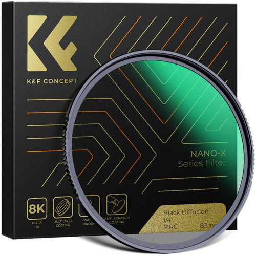 58mm Black Mist 1/4 Nano-X Serisi / Ultra Şeffaf - Anti Reflekte