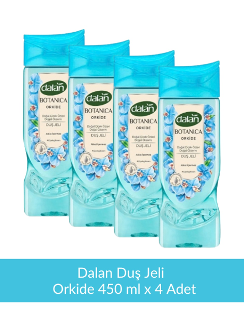 Fresh Orkide Duş Jeli 450 ml x 4 Adet
