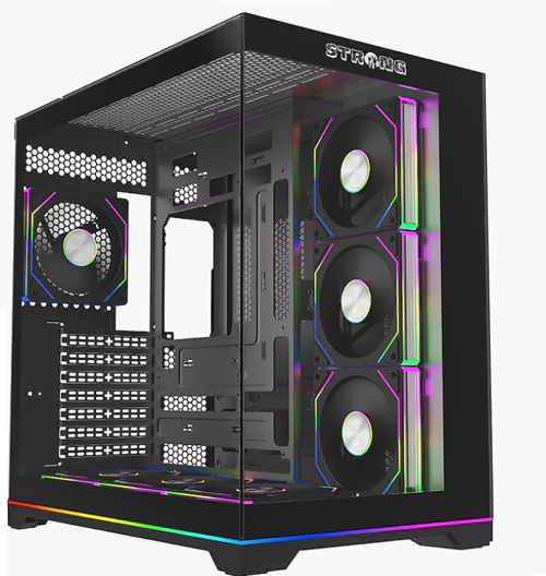 Balerion Siyah ARGB Tempered Glass 600W 80+ USB 3.0 ATX Mid Tower Kasa