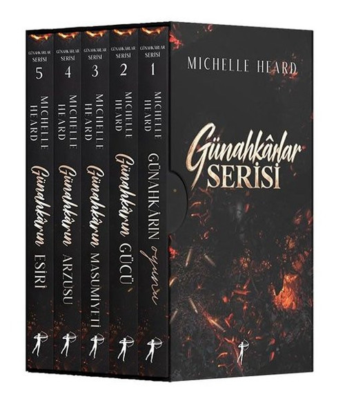 Günahkarlar Serisi Seti - 5 Kitap Takım - Kutulu