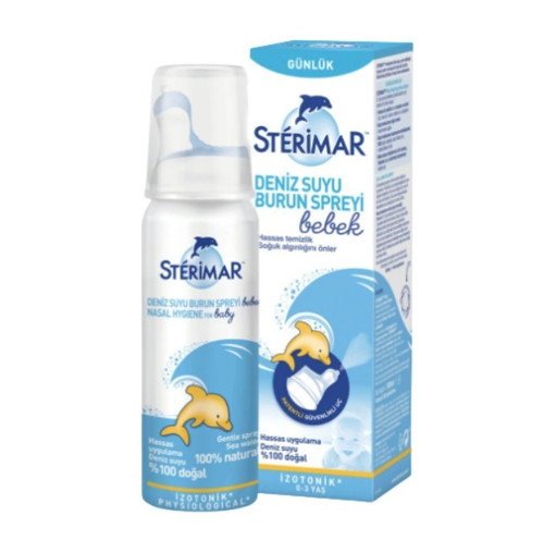 Baby Pamper Bebek İzotonik Günlük Deniz Suyu Burun Spreyi 100 ml