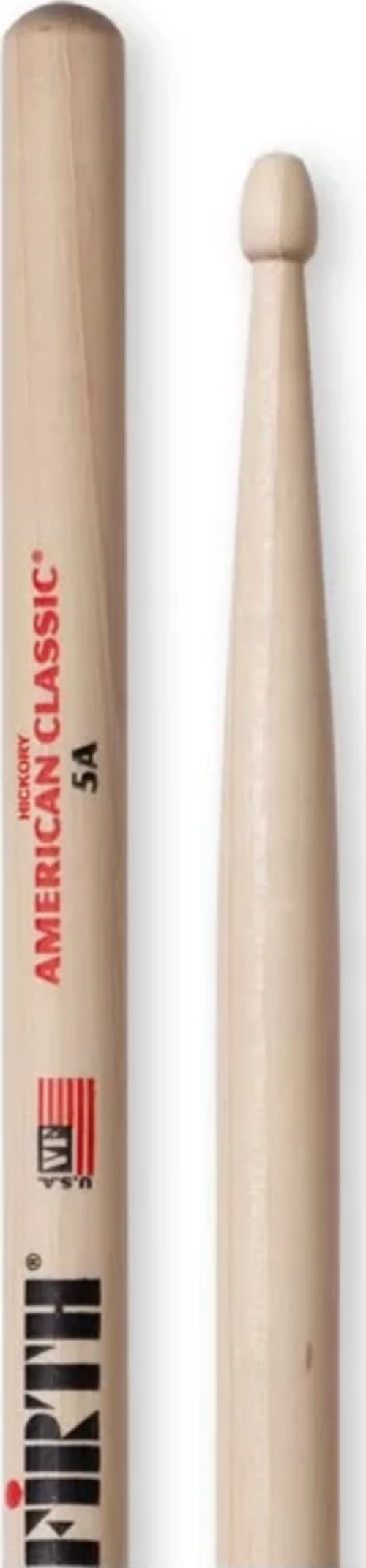 Vıcfırth V5a Baget (çift) 5a Wood, Hıckory, 0.565"x16", Medıum