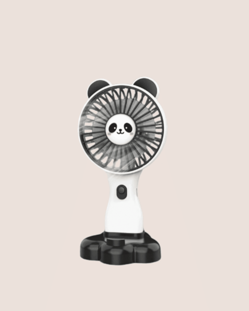 Mini Fan Hayvan Figürlü – Şarj Edilebilir Taşınabilir El Vantilatörü CZZZMİNİFAN-1-4