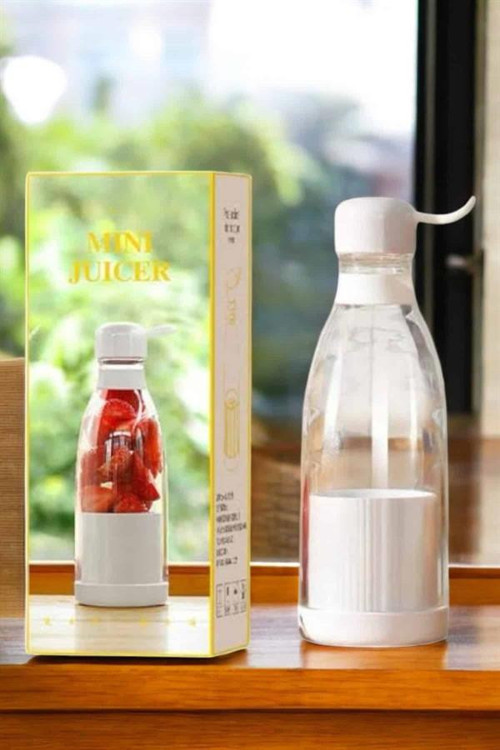 Bardak Blender Smoothie Meyve Sıkacağı Şarjlı Cam Taşınabilir UCZBARDAKBLENDER2