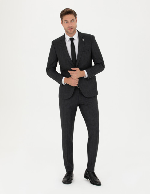 Antrasit Ex. Slim Fit Takım Elbise 50278566-VR006