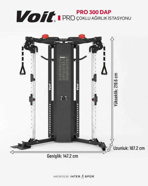 PRO300 DAP Çoklu Ağırlık İstasyonu