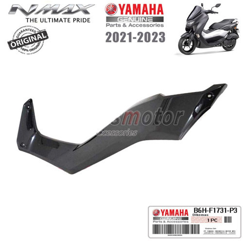Nmax 125/155 2021-2024 Depo Altı Sol Yan Grenaj Parlak Siyah
