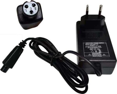 42 VOLT - 1 AMPER 3 PİNLİ PRİZ TİPİ GİNGER ŞARJ ADAPTÖRÜ (2818)