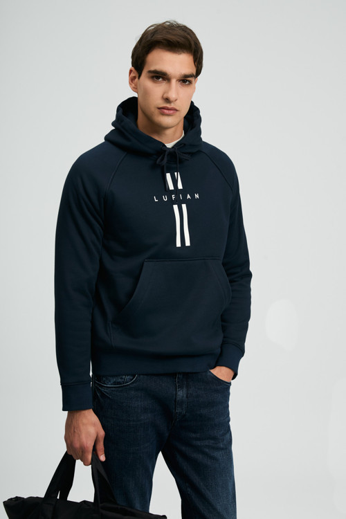 Decland Erkek Sweatshirt Lacivert