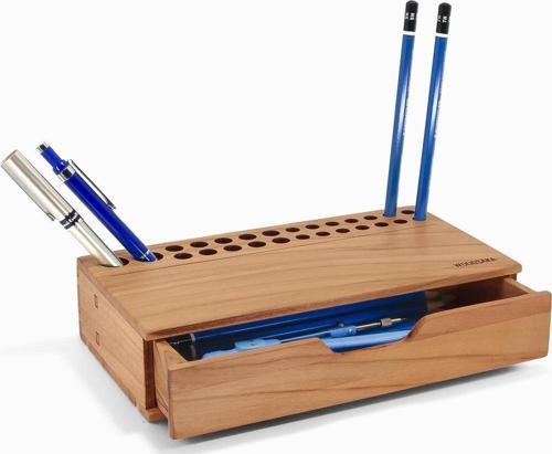 Reka - Mini Çekmeceli Kalemlik Organizer - Kiraz