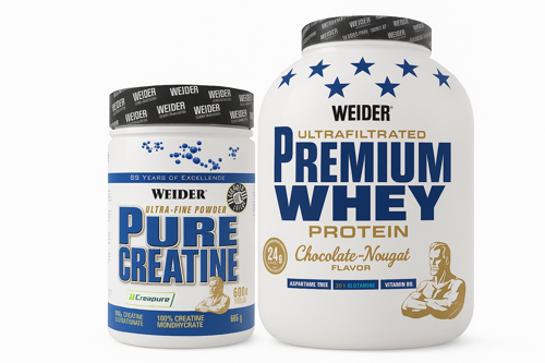 Premium Whey Protein Tozu 2300 Gr + Pure Creatine 600 Gram