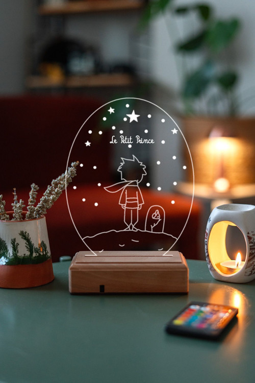 The Little Prince - Küçük Prens 16 Renk Gece Lambası