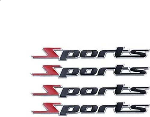 Sports Bagaj Ve Çamurluk Logosu 4Lü